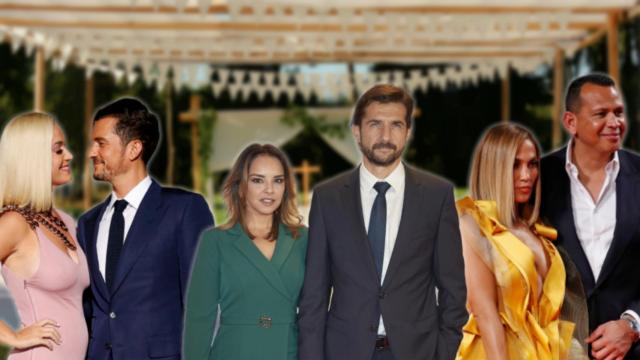 Montaje de JALEOS con algunas de las parejas que se casan en 2020.