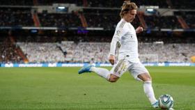 Luka Modric, durante un encuentro