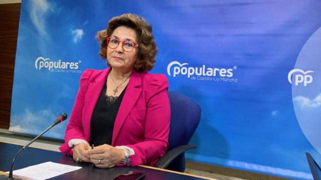 Carmen Riolobos, este martes en rueda de prensa