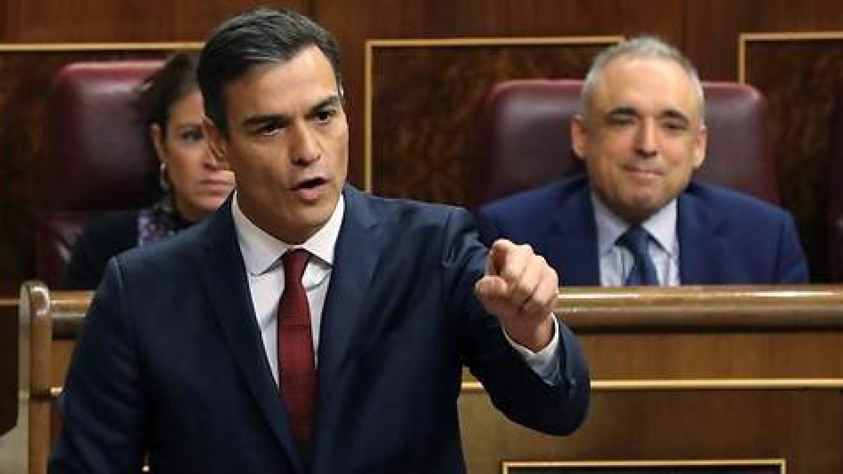 El presidente del Gobierno en funciones, Pedro Sánchez.