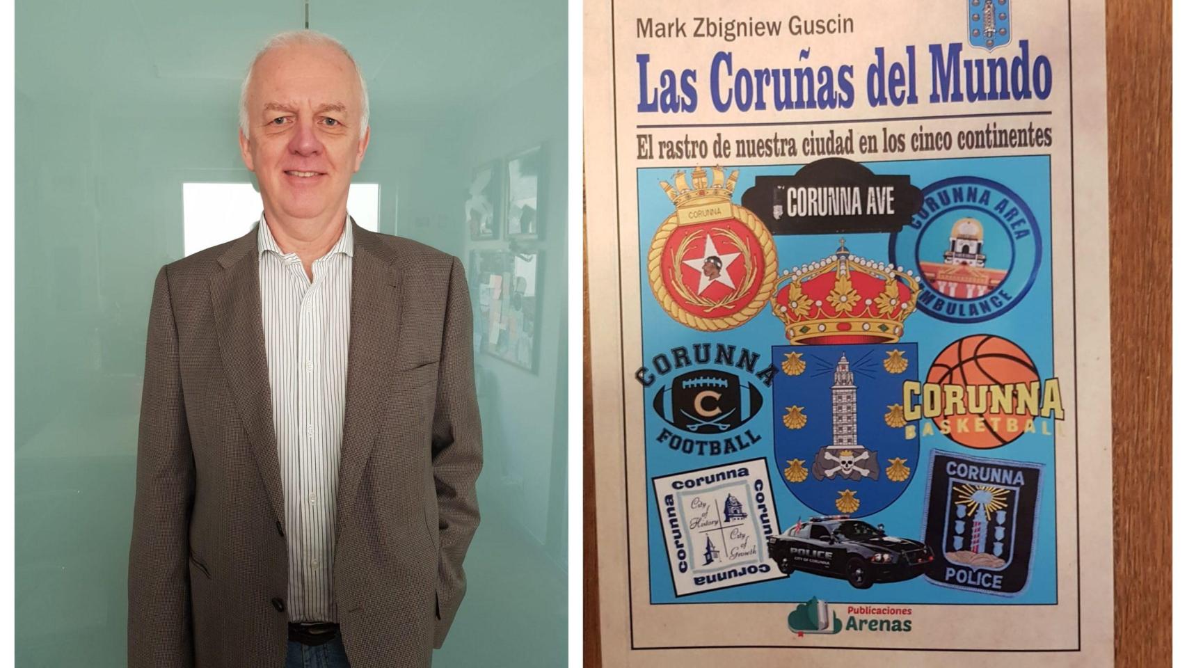 Mark Guscin y la portada de su libro