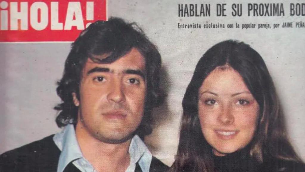 Patxi y Amparo, durante su época de casados.