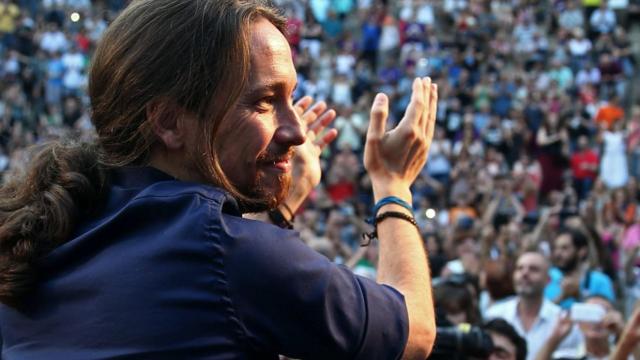 Pablo Iglesias se postula para Eurovisión