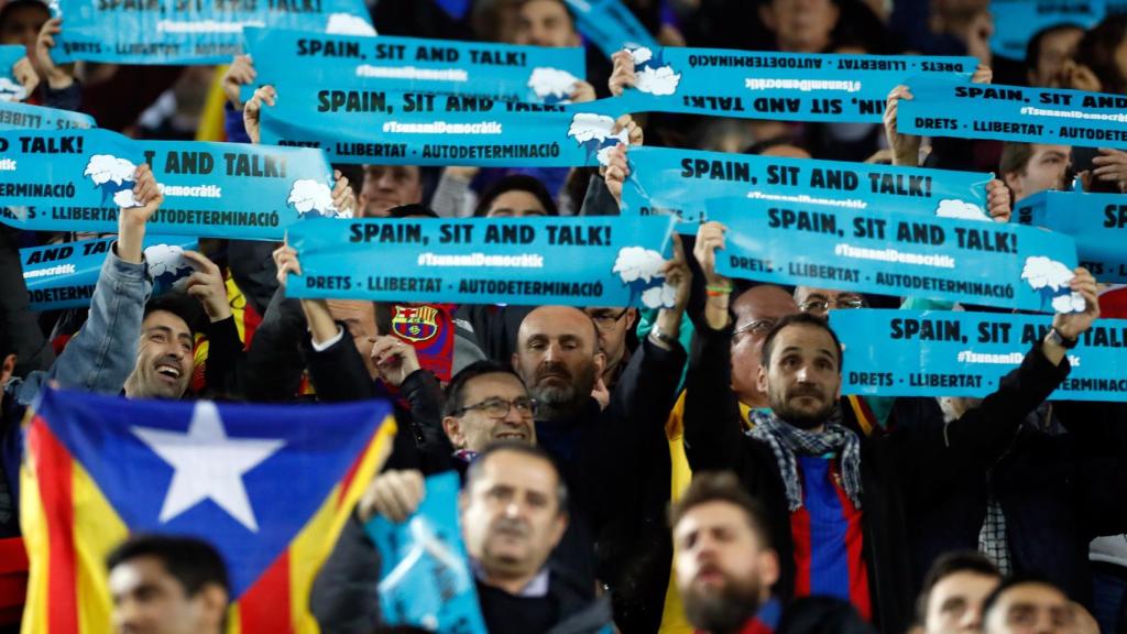 Comienza el Clásico en el Camp Nou