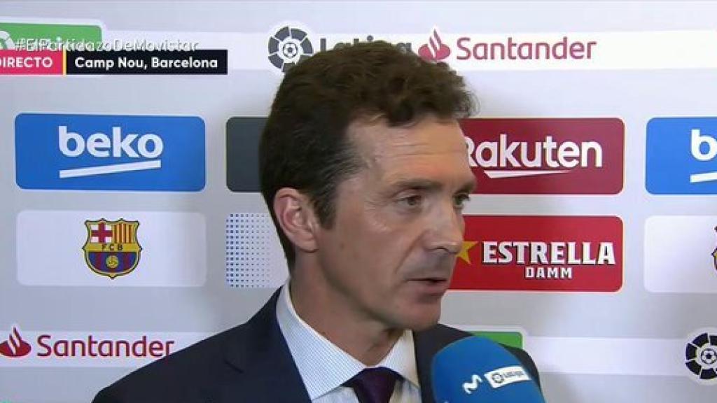 Guillermo Amor, en Movistar LaLiga