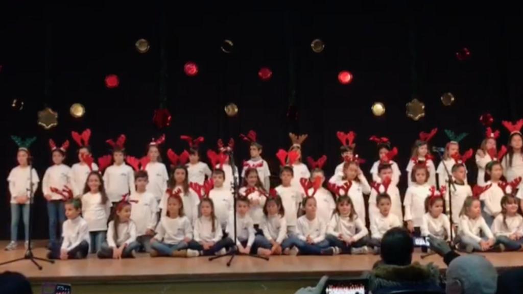 Alumnos de 2º de Primaria del Colegio La Salle de Teruel.