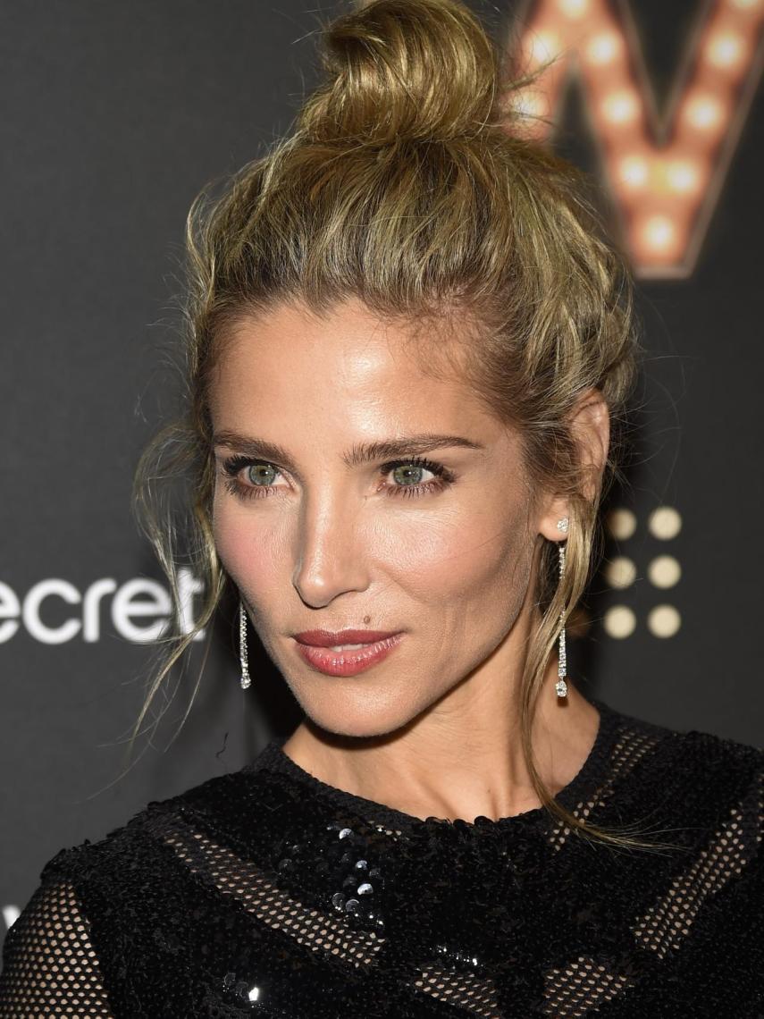 Elsa Pataky es muy asidua a los moños despeinados.