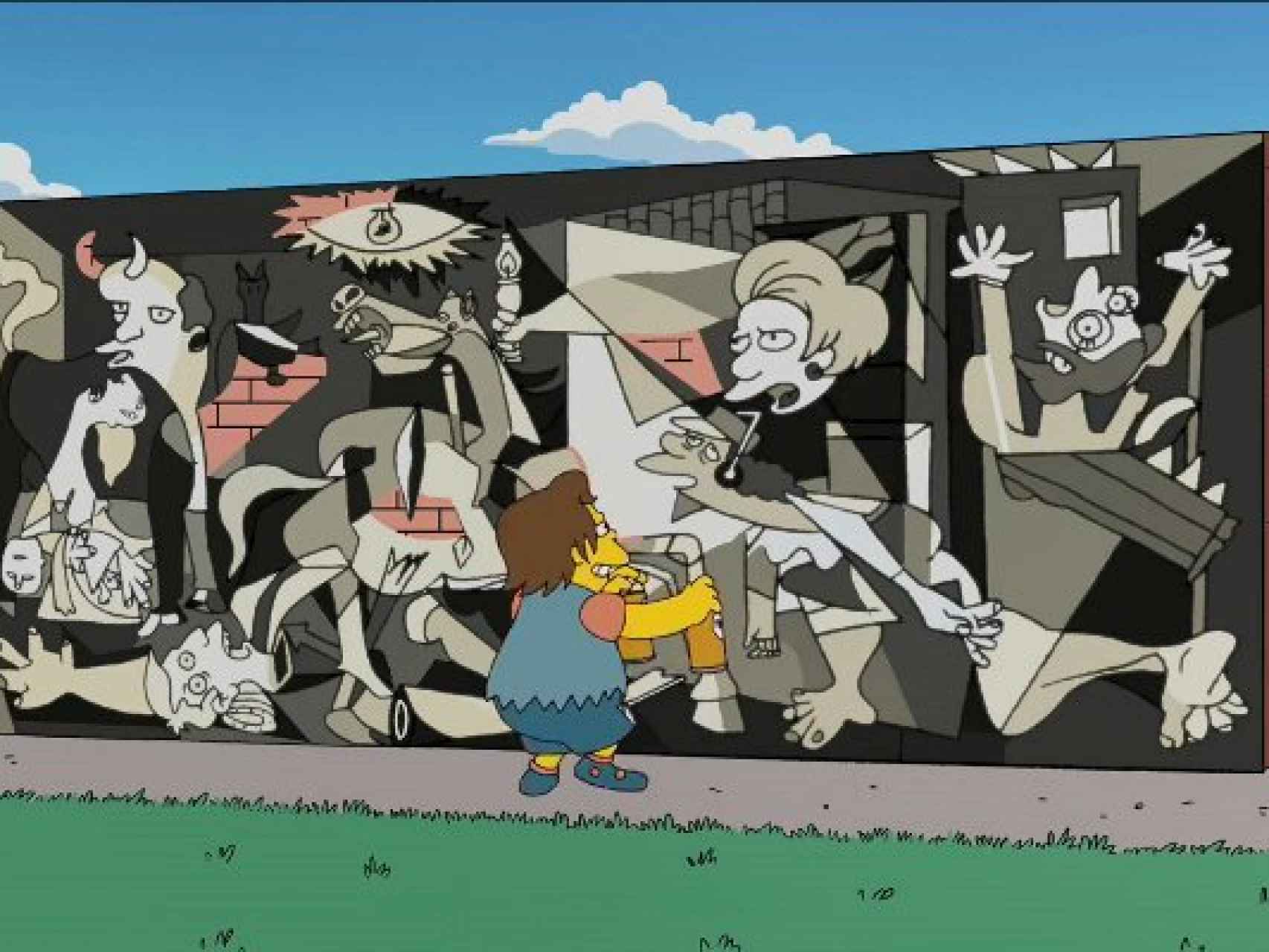 Del Guernica a Buñuel: 30 años de cultura con Los Simpson