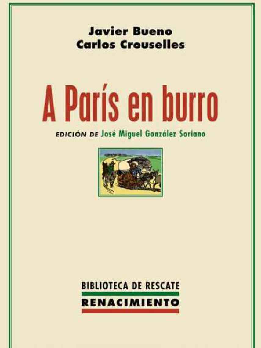 Portada de 'A París en burro'.