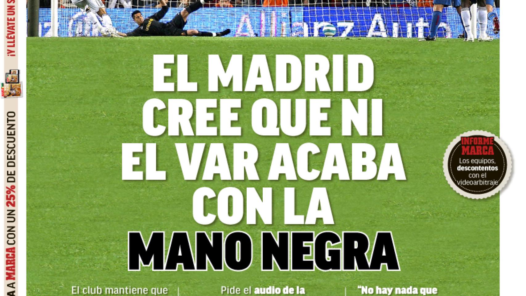 Portada MARCA (20/12/19)