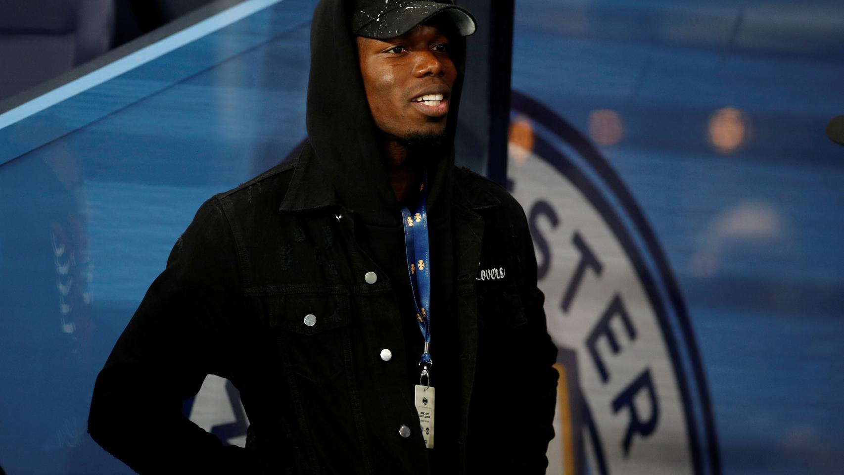 Pogba, en el Etihad Stadium