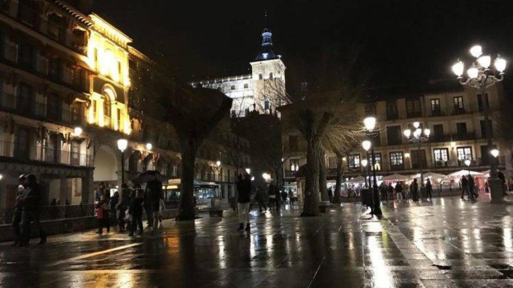 Toledo con lluvia