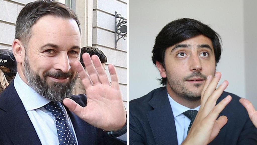 Abascal y Toni Roldán en un fotomontaje