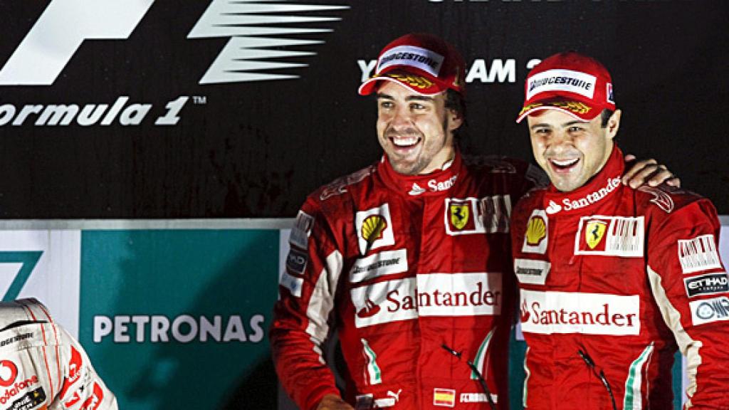 Fernando Alonso y Massa