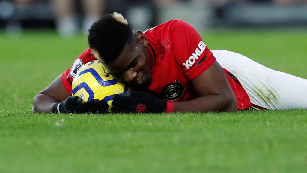 Paul Pogba, en un partido del Manchester United