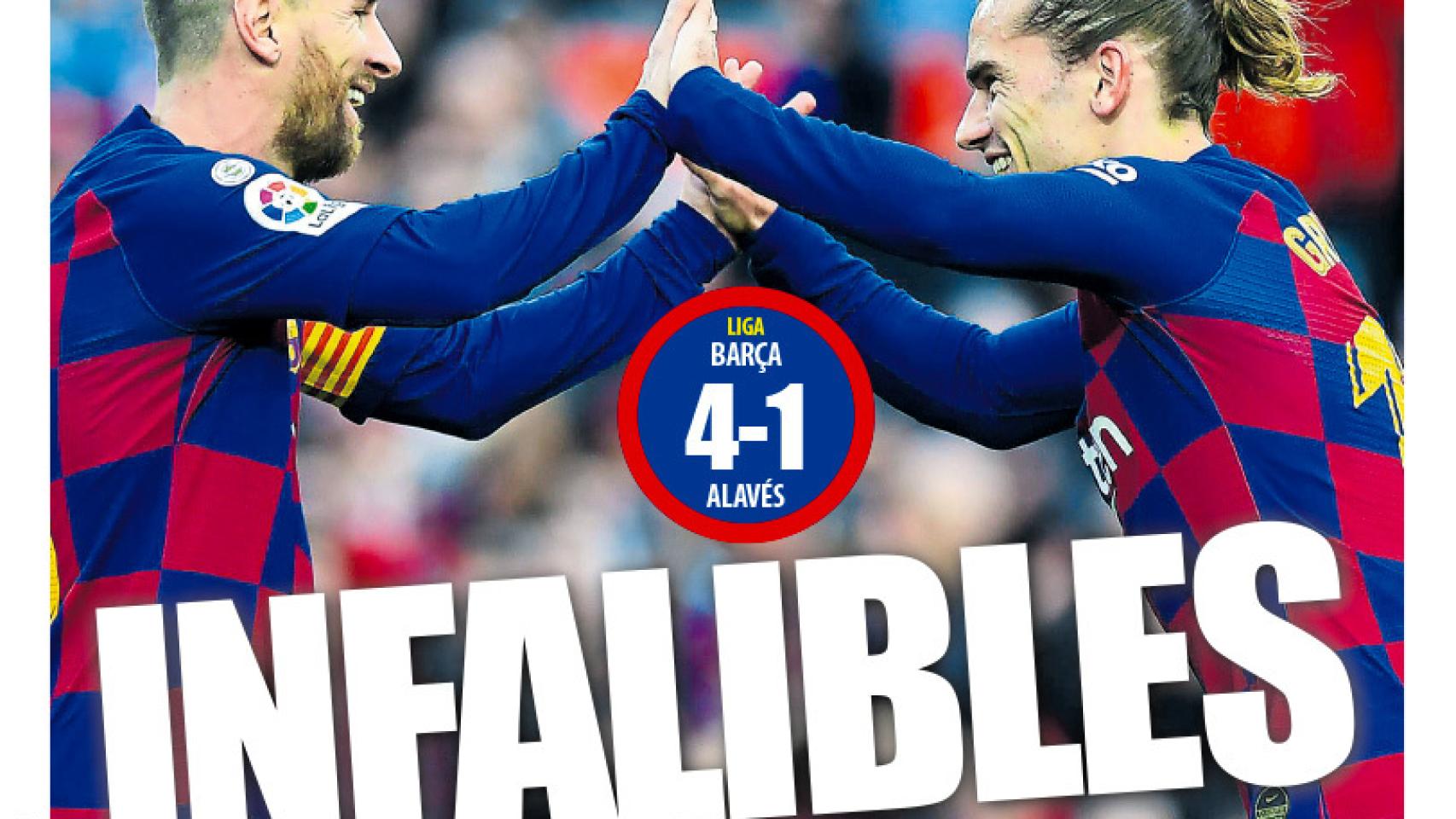 La portada del diario Mundo Deportivo (22/12/2019)