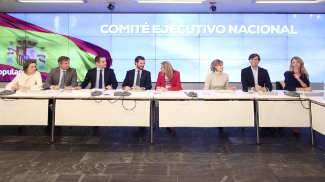 Reunión del Comité Ejecutivo Nacional del PP.