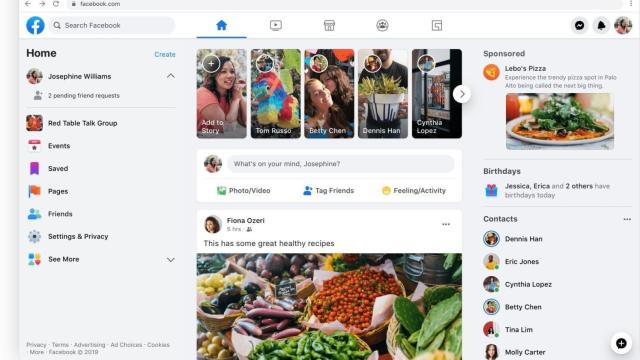 Facebook cambia su diseño por completo: las tres claves del nuevo aspecto