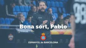 El Espanyol despide a Pablo Machín