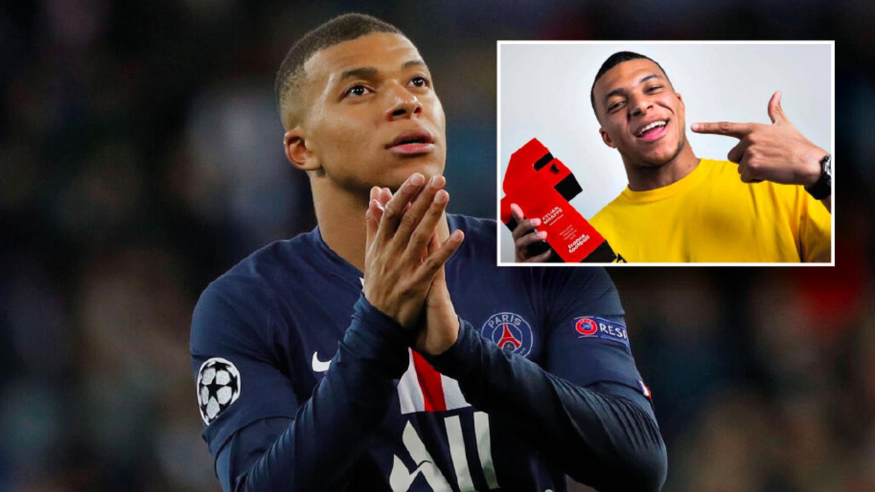 Mbappé, jugador francés del año