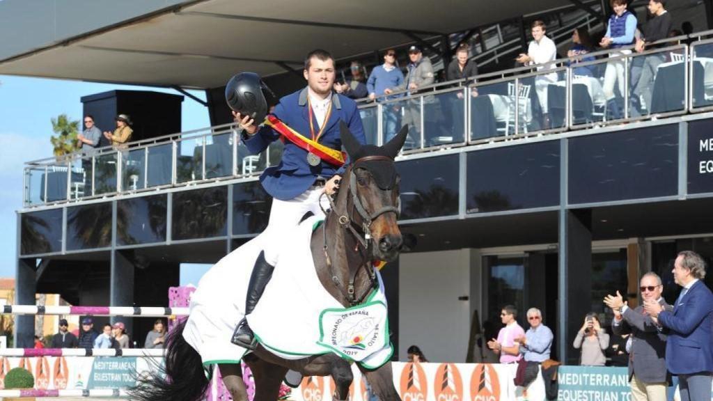 El coruñés Roi Calviño, campeón de España de Salto a caballo