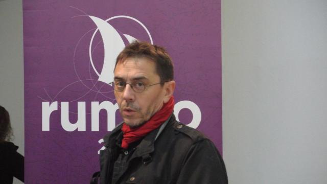 Juan Carlos Monedero, fundador de Podemos.