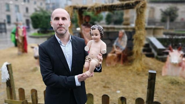 La surrealista historia del Belén de Ourense: segundo robo del Niño Jesús en 2 días