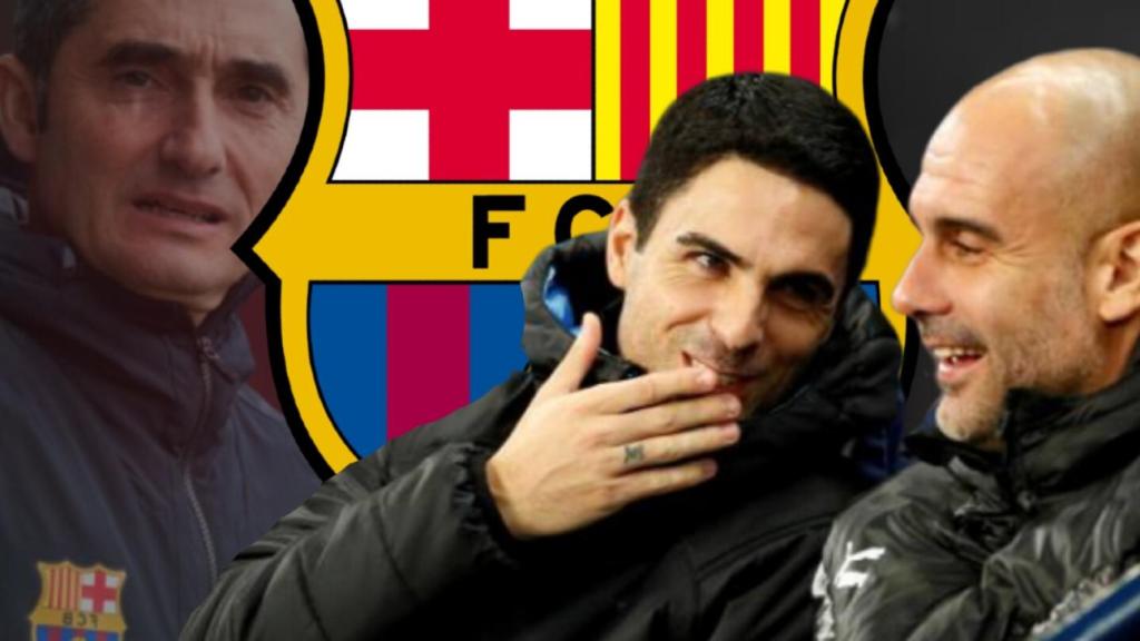 Arteta y Guardiola