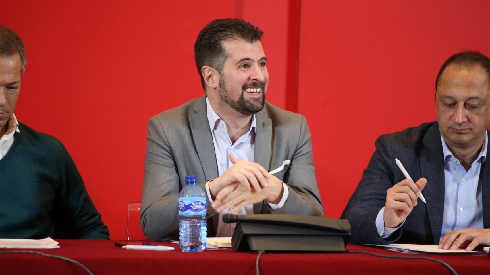 Luis Tudanca, secretario general del PSOE de Castilla y León.
