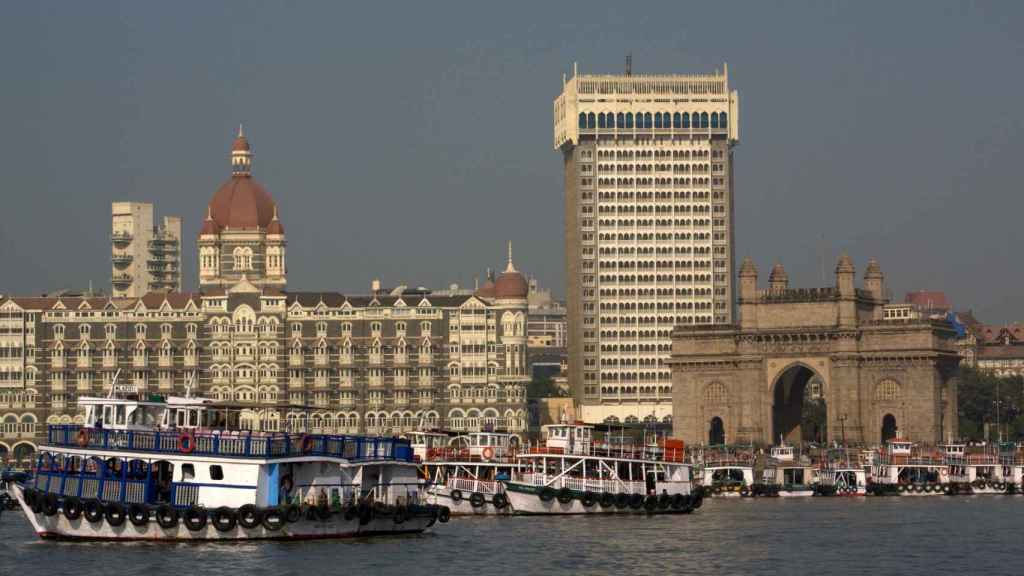 Muelle Sasson, en el barrio de Colaba, en Bombay.