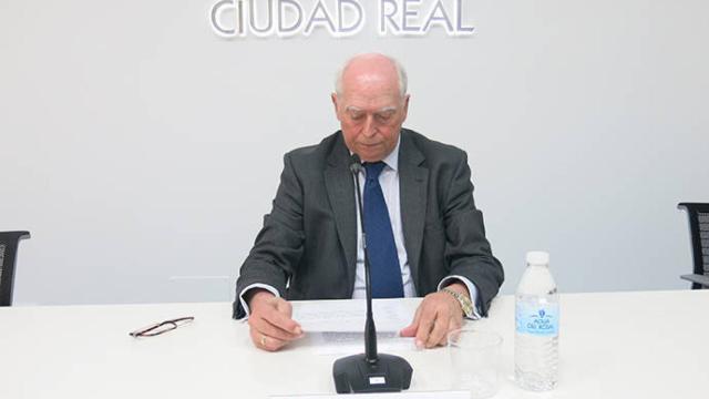 Cipriano Arteche, decano del Colegio de Abogados de Ciudad Real.