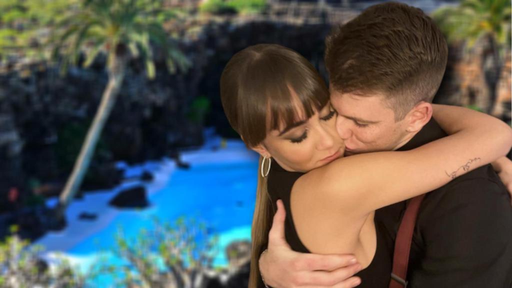 Aitana y Miguel Bernardeau están en Lanzarote disfrutando de los últimos días del año.