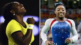 Serena Williams y Simone Biles