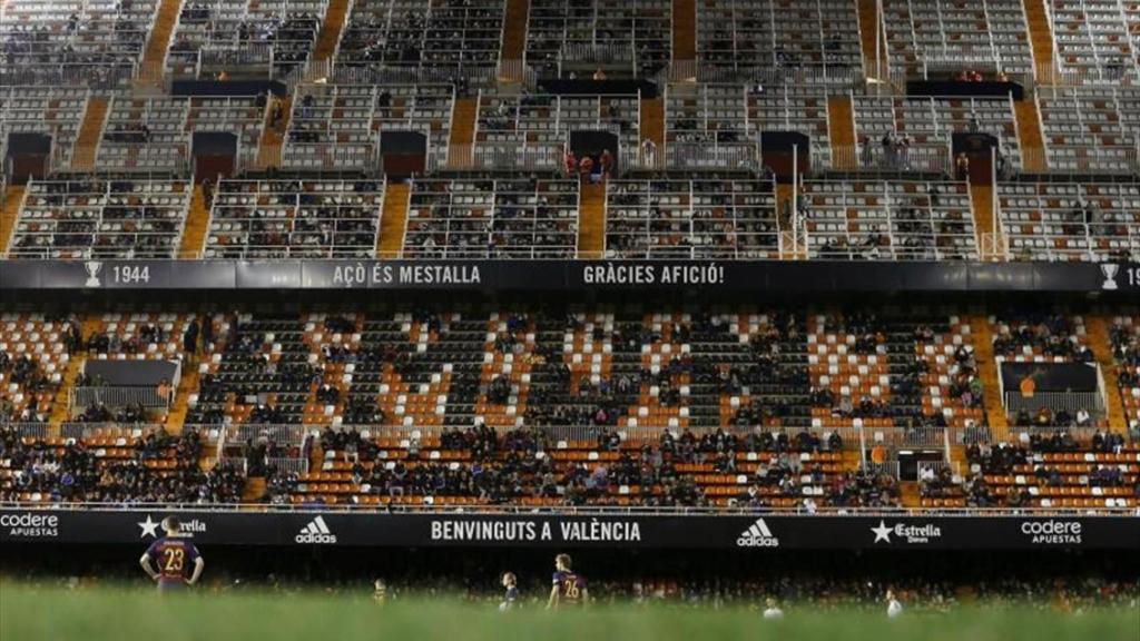 Mestalla, tres veces sede en este siglo