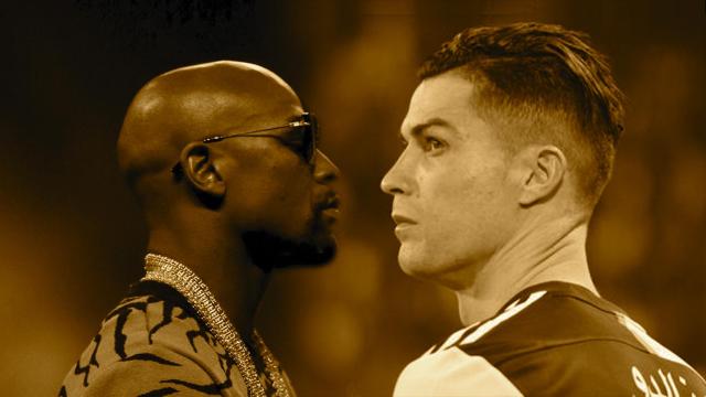 Mayweather y Cristiano Ronaldo