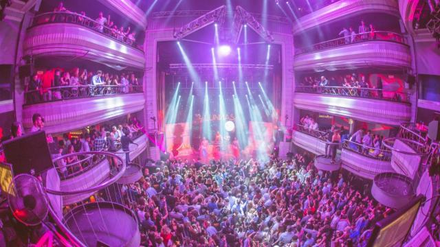 Kapital, una famosa discoteca de Madrid, en época pre-Covid.