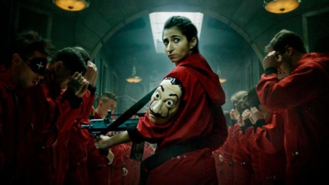 Alba Flores en 'La casa de papel' (Netflix)