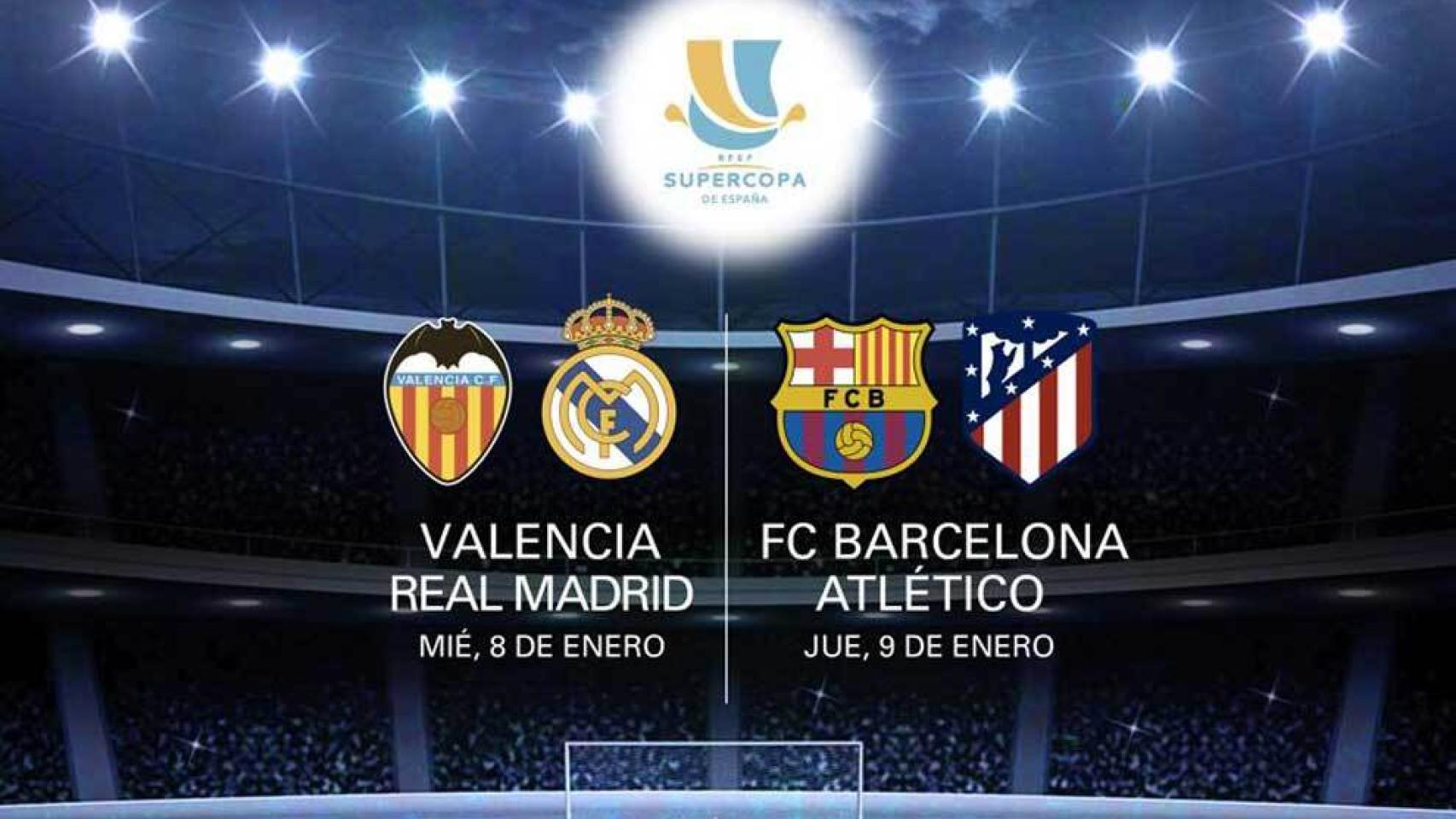 Cartel oficial SuperCopa