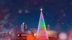 El árbol de Navidad de Denver (EEUU).