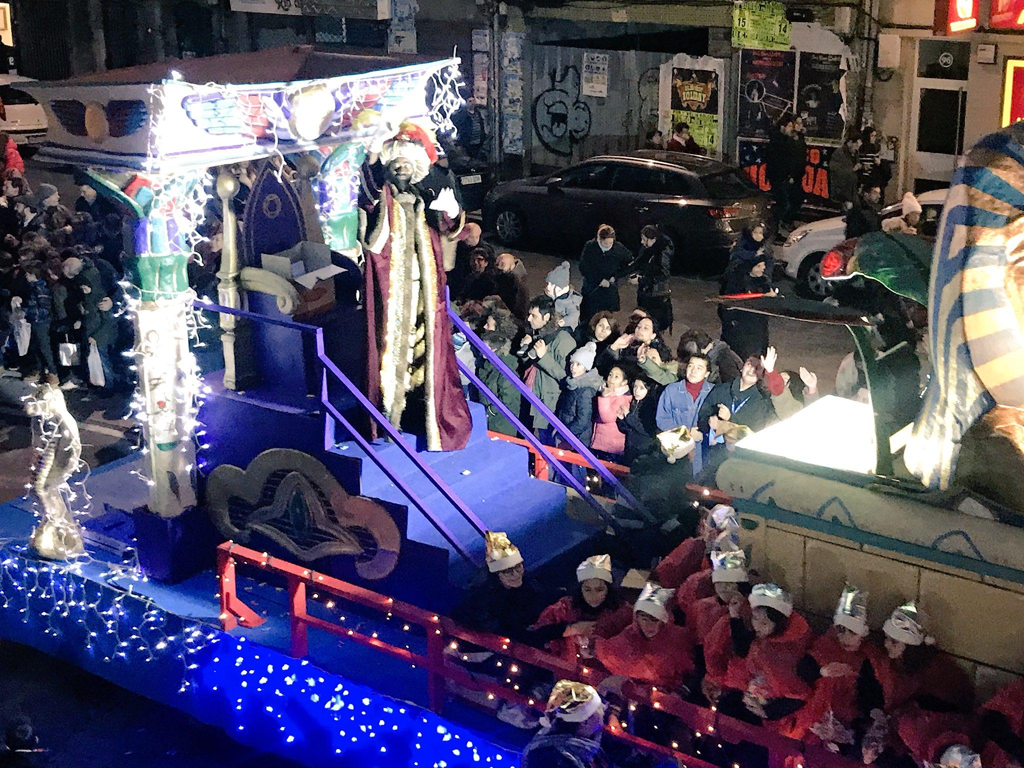 Cabalgata de Reyes del 2019 en A Coruña