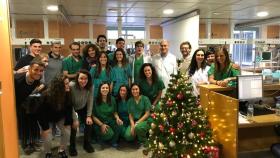 Jugadores del Dépor y el Liceo visitan a los niños hospitalizados en el Materno de A Coruña