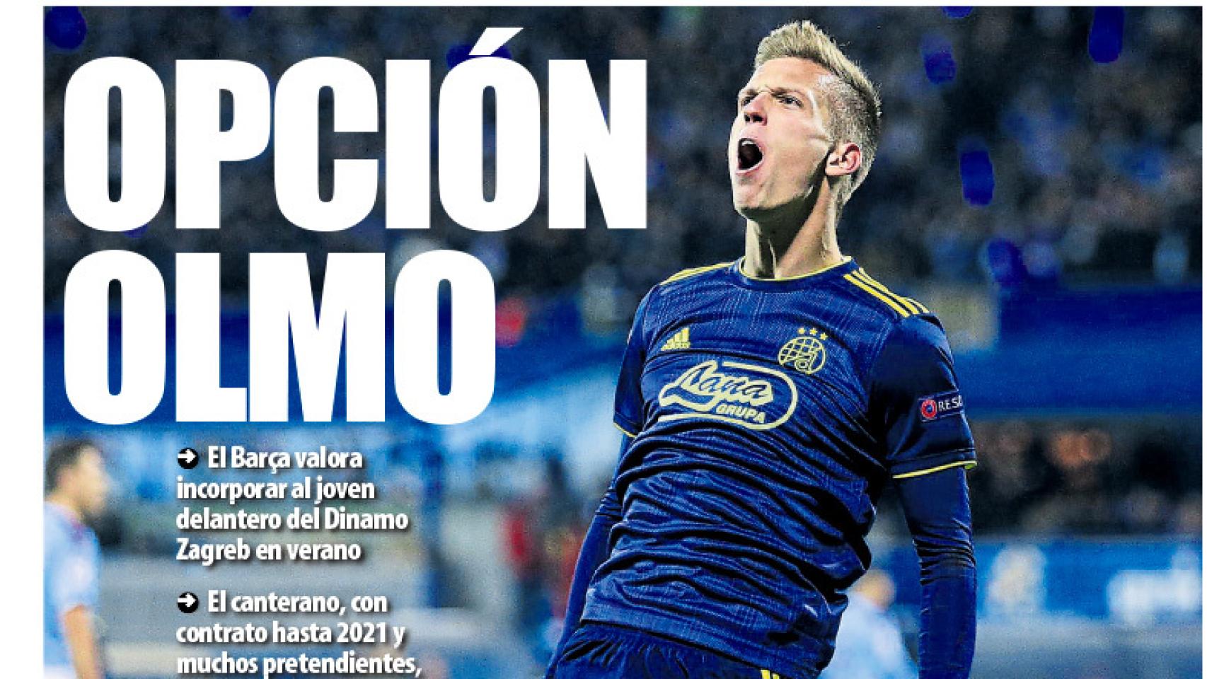 Portada Mundo Deportivo (03/01/2020)