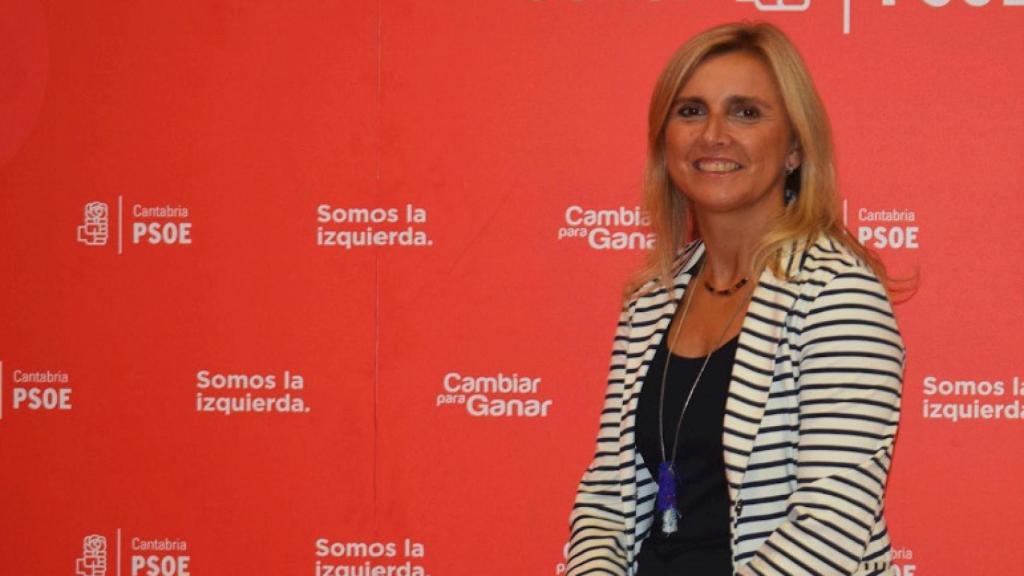 La secretaria de Organización del PSOE en Cantabria, Noelia Cobo, en una imagen de archivo.