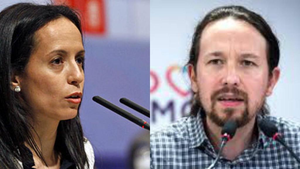 Beatriz Corredor y Pablo Iglesias.