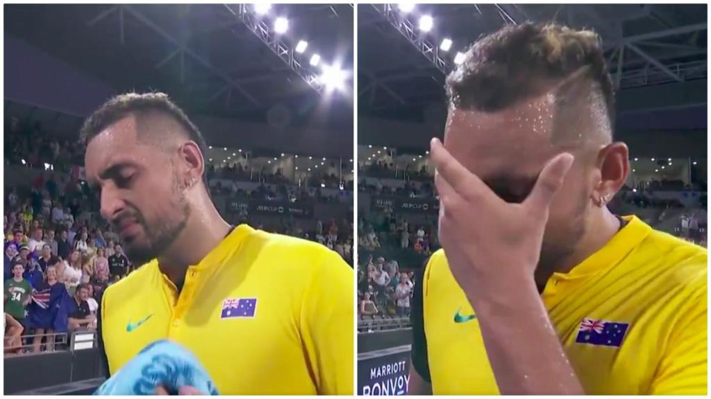 El polémico Kyrgios como nunca lo verás: rompe a llorar por los incendios de Australia