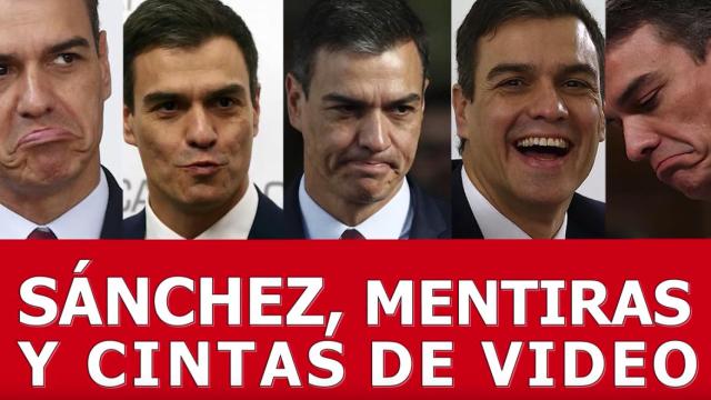 Un camión recorrerá Madrid para mostrar vídeos de Sánchez cuando criticaba a los separatistas