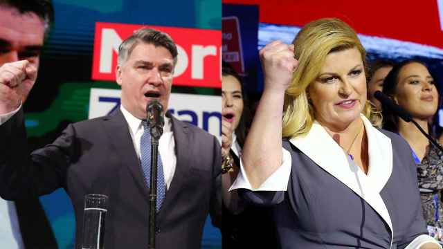 Los candidatos a la presidencia de Croacia