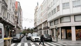 Peatonales hasta el 12 de enero las calles Primavera, Compostela y Alcalde Marchesi en A Coruña