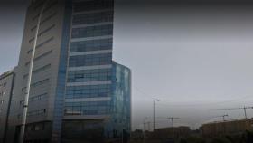 Edificio que alberga las oficinas de Extel en A Coruña