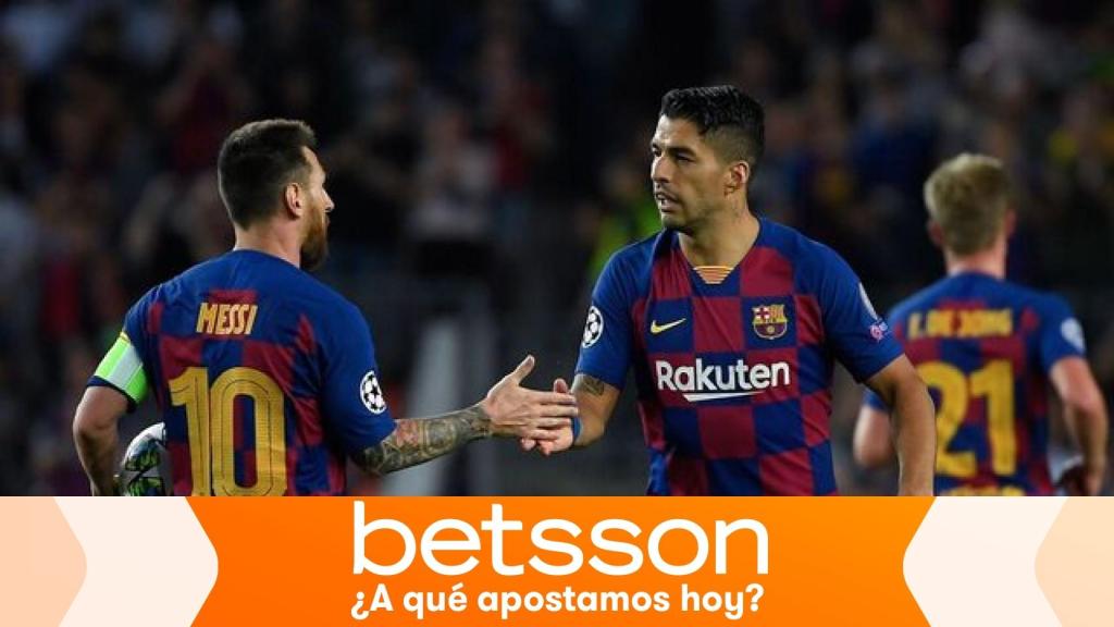 Leo Messi y Luis Suárez